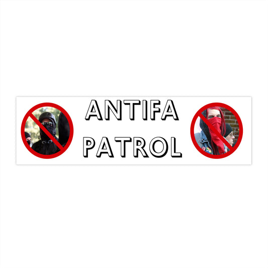 Antif* Patrol - Bumper Sticker